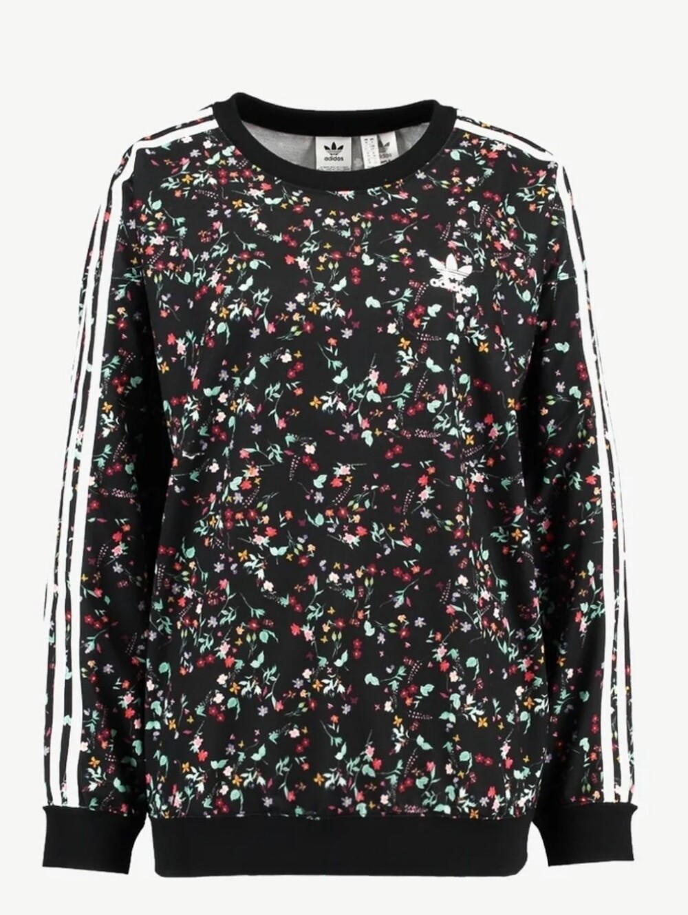 Adidas floral sweatshirt size M - Picture 2 of 5